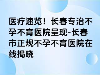 医疗速览！长春专治不孕不育医院呈现-长春市正规不孕不育医院在线揭晓